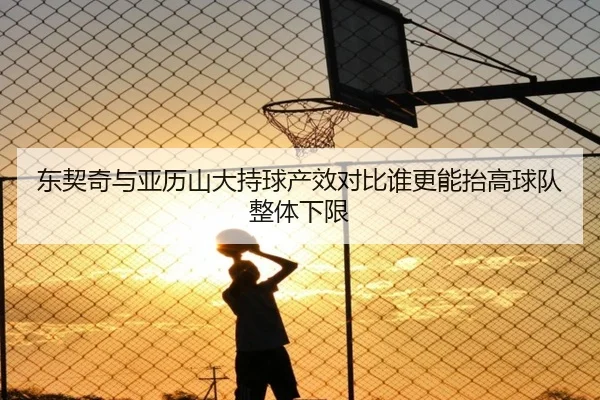 东契奇与亚历山大持球产效对比谁更能抬高球队整体下限